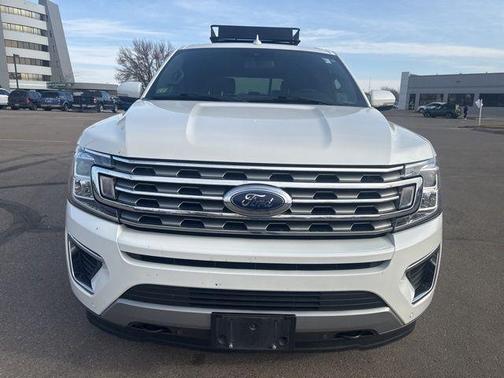 Star White Metallic Tri-Coat 2020 Ford Expedition Limited