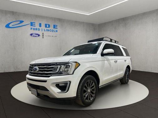 Star White Metallic Tri-Coat 2020 Ford Expedition Limited