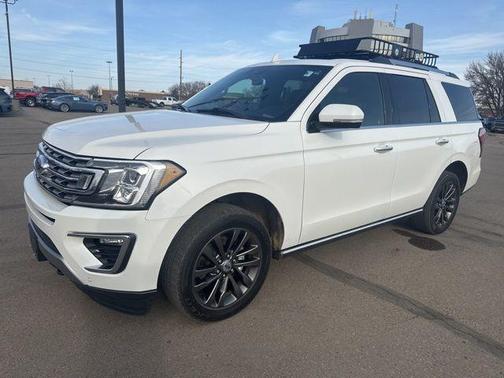 Star White Metallic Tri-Coat 2020 Ford Expedition Limited