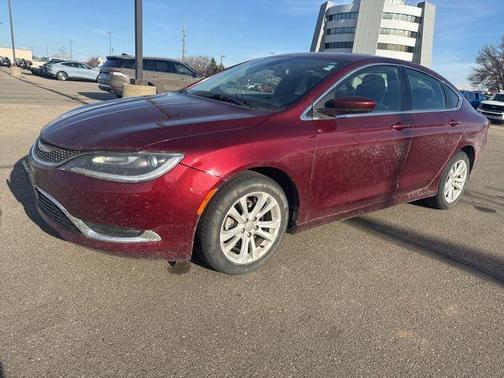 Velvet Red Pearlcoat 2015 Chrysler 200 Limited