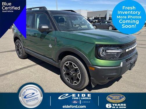 Eruption Green Metallic 2025 Ford Bronco Sport Outer Banks