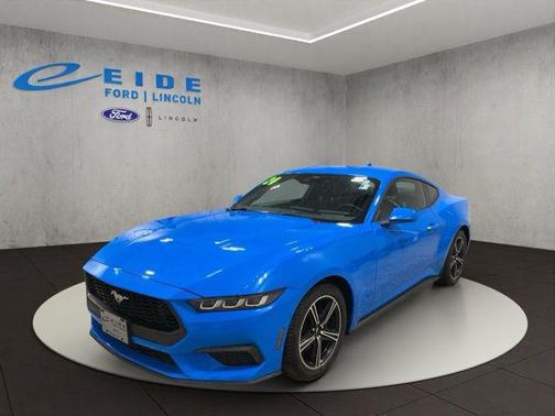 Grabber Blue Metallic 2024 Ford Mustang EcoBoost