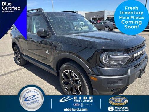 Shadow Black 2025 Ford Bronco Sport Outer Banks