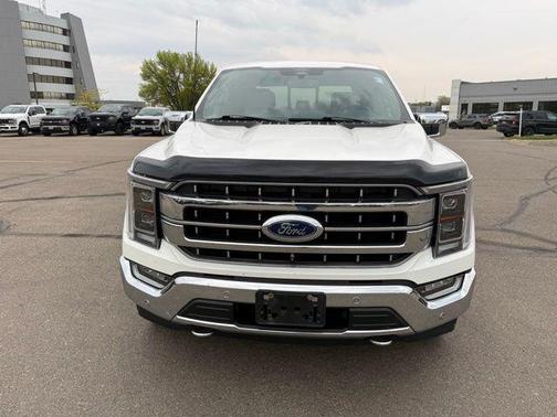 Star White Metallic Tri-Coat 2022 Ford F-150 Lariat