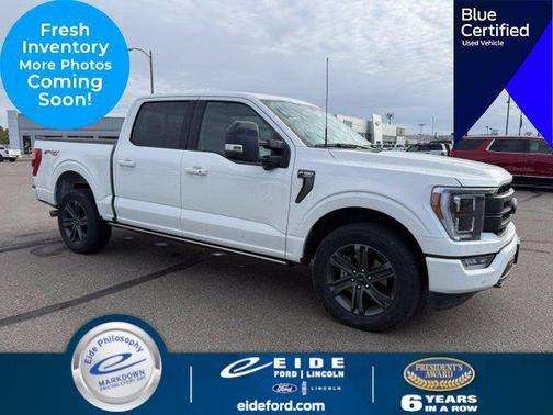 Star White Metallic Tri-Coat 2023 Ford F-150 Lariat