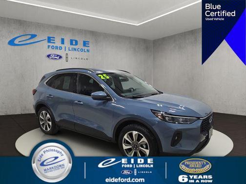 Vapor Blue Metallic 2025 Ford Escape Platinum