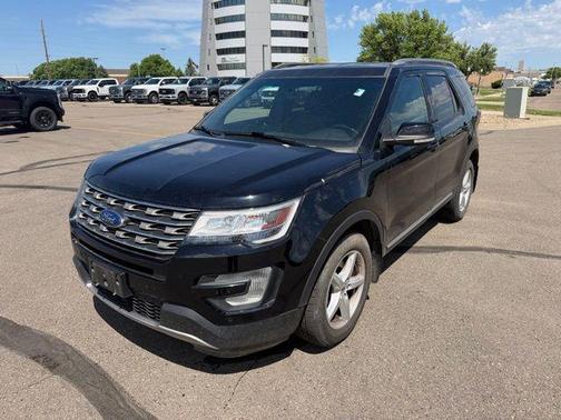 Shadow Black 2016 Ford Explorer XLT