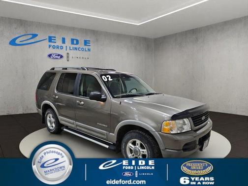 Pewter 2002 Ford Explorer XLT