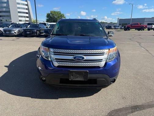 Deep Impact Blue Metallic 2015 Ford Explorer XLT