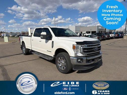 Star White Metallic Tri-Coat 2020 Ford F-350 Lariat