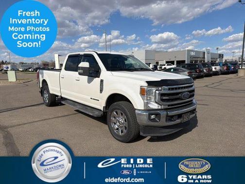 Star White Metallic Tri-Coat 2020 Ford F-350 Lariat