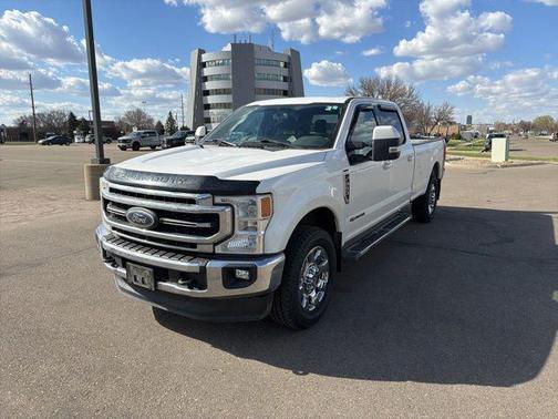 Star White Metallic Tri-Coat 2020 Ford F-350 Lariat