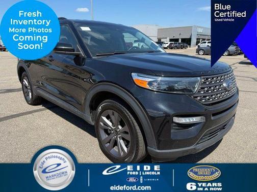 Agate Black Metallic 2024 Ford Explorer XLT