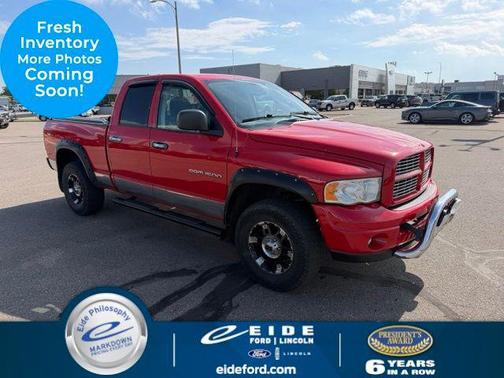 Red 2003 Dodge Ram 1500 ST