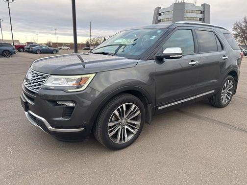 Magnetic Metallic 2019 Ford Explorer Platinum
