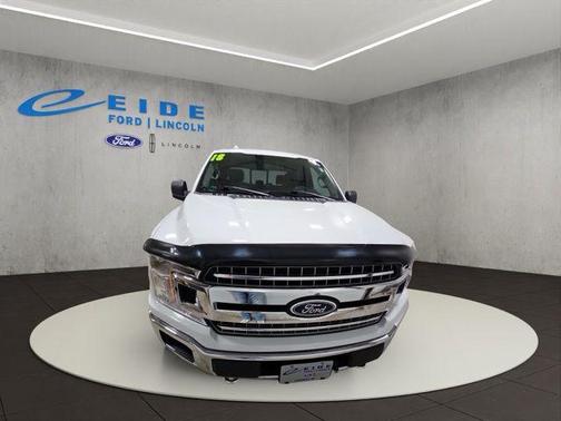 Oxford White 2018 Ford F-150 XLT