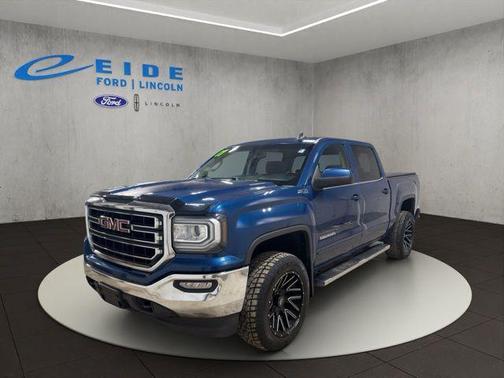 Stone Blue Metallic 2017 GMC Sierra 1500 SLE