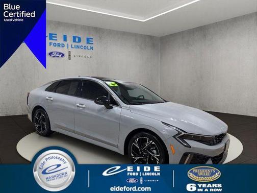Wolf Gray 2025 Kia K5 GT-Line