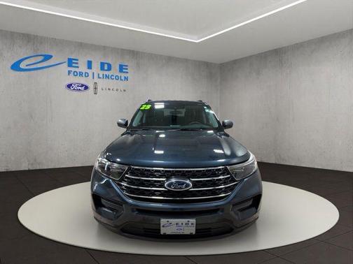 Stone Blue Metallic 2023 Ford Explorer XLT