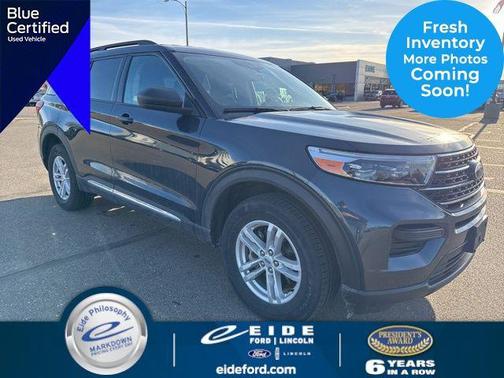 Stone Blue Metallic 2023 Ford Explorer XLT