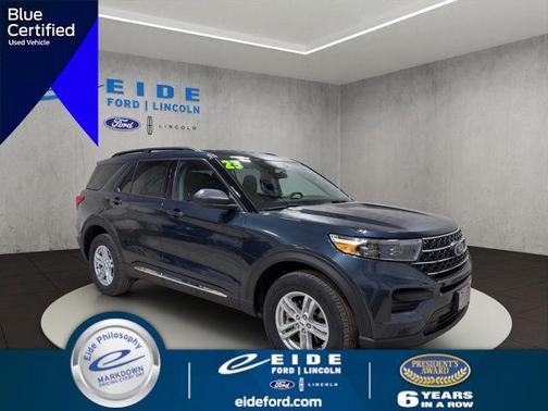 Stone Blue Metallic 2023 Ford Explorer XLT