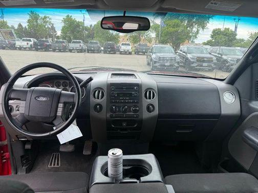 Red 2005 Ford F-150 XL