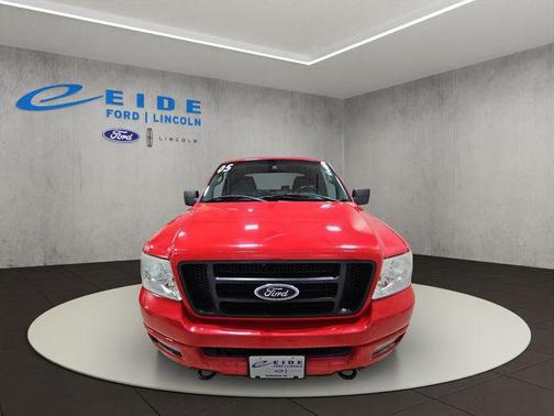 Red 2005 Ford F-150 XL