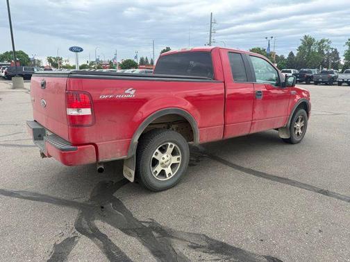 Red 2005 Ford F-150 XL