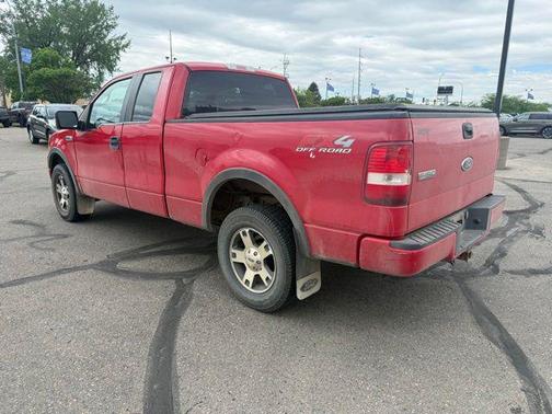 Red 2005 Ford F-150 XL