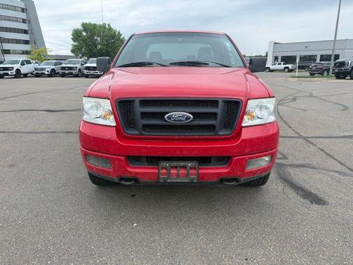 Red 2005 Ford F-150 XL