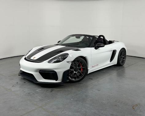 White 2024 Porsche 718 Spyder RS