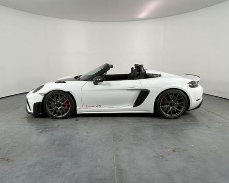 White 2024 Porsche 718 Spyder RS