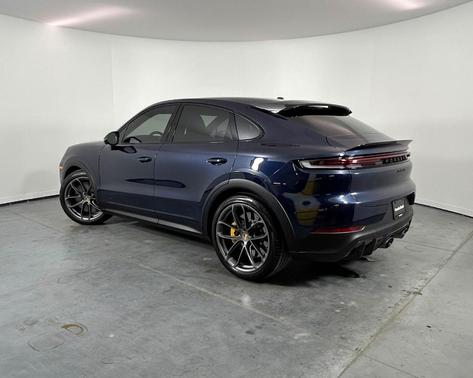 Blue Metallic 2024 Porsche Cayenne Turbo GT
