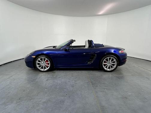 Blue 2021 Porsche 718 Boxster S