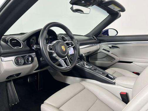 Blue 2021 Porsche 718 Boxster S