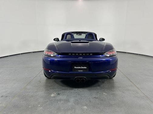 Blue 2021 Porsche 718 Boxster S