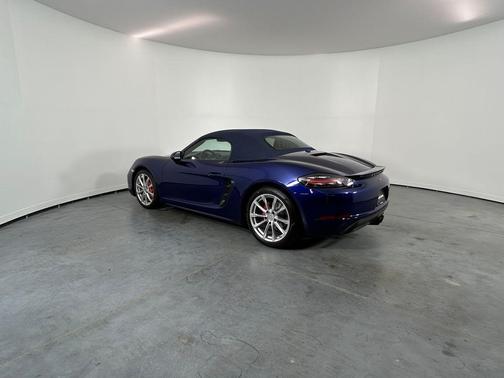 Blue 2021 Porsche 718 Boxster S