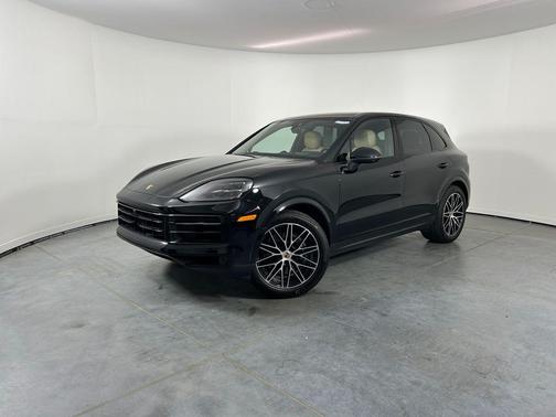 Black 2025 Porsche Cayenne Base
