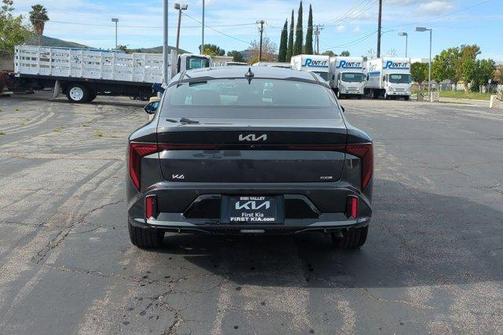Gray 2025 Kia K4 GT-Line Turbo