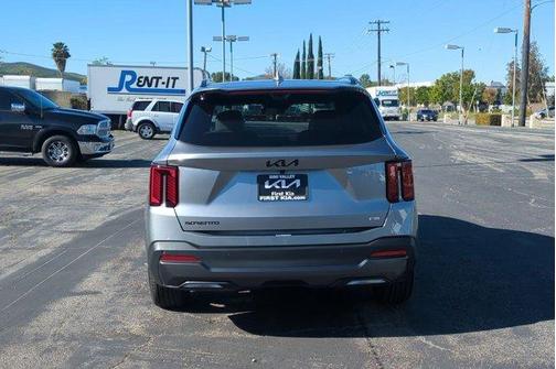Steel Gray 2026 Kia Sorento Hybrid X-LINE SX PRESTIGE