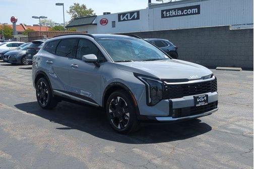 Wolf Gray 2026 Kia Sportage Hybrid SX-Prestige