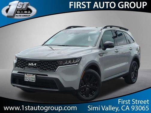 Wolf Gray 2022 Kia Sorento X-Line S