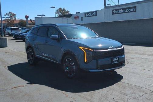 Heritage Blue 2026 Kia Sportage Hybrid SX-Prestige