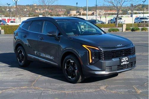 Gravity Gray 2026 Kia Sportage Hybrid EX