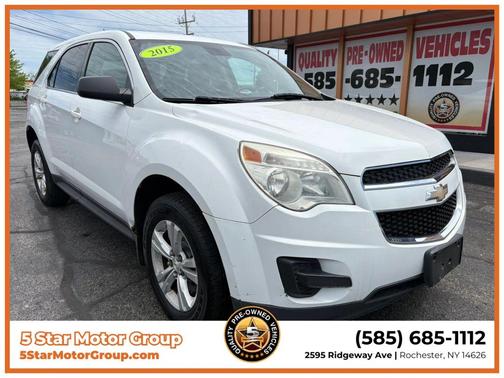Summit White 2015 Chevrolet Equinox LS