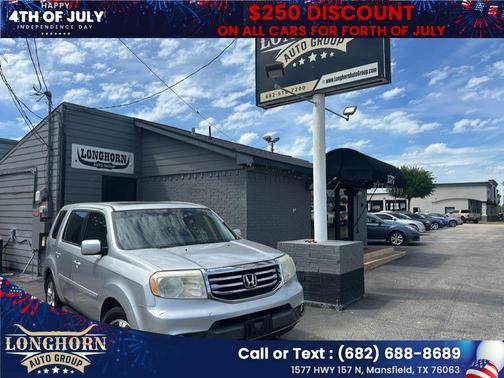 Modern Steel Metallic 2014 Honda Pilot EX-L