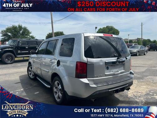 Modern Steel Metallic 2014 Honda Pilot EX-L
