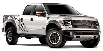 Black 2011 Ford F-150 SVT Raptor