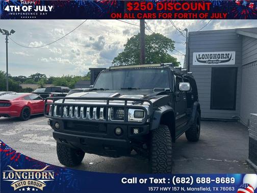 Black 2003 Hummer H2 Base