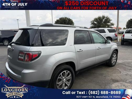 Iridium Metallic 2015 GMC Acadia SLT-1